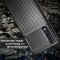 Carbon Hülle für Samsung Galaxy A70 - Schwarz