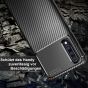 Carbon Hülle für Samsung Galaxy A70 - Schwarz