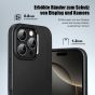 Schlanke Handyhülle für Apple iPhone 16 Pro Max Hülle - Schwarz