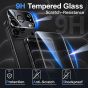 Hülle für iPhone 18 Pro Max Schwarz, Schutzgläser & Kameraschutz 5-in-1 Set