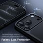 Hülle für iPhone 18 Pro Max Transparent mit schwarzen Rahmen