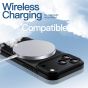 Handyhülle für iPhone 18 Pro Case Transparent mit schwarzen Rahmen