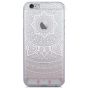 Silikon Hülle für iPhone 5 / 5s / SE - Rosa Mandala