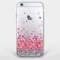 Motiv Hülle für iPhone 6 / 6s - Rosa Herzen
