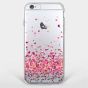 Silikon Hülle für iPhone 8 - Rosa Herzen