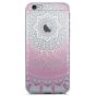 Silikon Hülle für iPhone 7 - Rosa Mandala