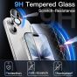 Transparente MagSafe Hülle für iPhone 17 mit Schutzglas & Kameraschutz