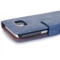 Bookcase für Galaxy S7 Edge - Blau