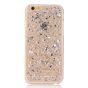 Silikon Hülle für iPhone 6 / 6s - Transparent / Silber
