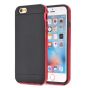Handyhülle für Apple iPhone 6 Plus / 6s Plus Covercase in Schwarz / Rot