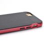 Silikon Hülle für iPhone 7 - Schwarz / Rot