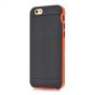 Handyhülle für iPhone 5 / 5s / SE in Schwarz / Orange 