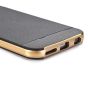 Silikon Hülle für iPhone 7 - Schwarz / Gold