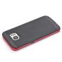 Silikon Handyhülle für Galaxy S8 Plus - Schwarz / Rot