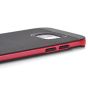 Silikon Handyhülle für Galaxy S8 - Schwarz / Rot