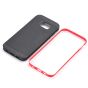 Silikon-Case für Galaxy A5 (2017) - Schwarz / Rot