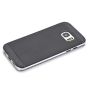 Cover für Samsung Galaxy S7 Edge - Schwarz / Silber