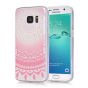 Handyhülle für Samsung Galaxy S7 mit pinken Mandala Motiv