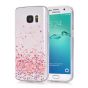 Silikon Hülle für Samsung Galaxy A3 2017 mit Rosa Herzen | Versandkostenfrei