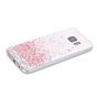 Silikon Hülle für Galaxy S5 - Rosa Herzen