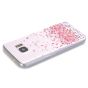 Silikon Hülle für Galaxy S5 - Rosa Herzen
