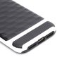 Handyhülle für iPhone 7 - Carbon / Weiß
