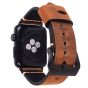 Armband für Apple Watch 42/44/45 mm - Dunkelbraun