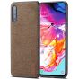 Handyhülle für Samsung Galaxy A70 Cover Braun