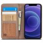 Flipcase für Apple iPhone 12 Mini - Braun