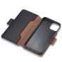 Flipcase für Apple iPhone 15 Handytasche - Schwarz