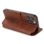 Handytasche für iPhone 17 Pro Flipcase Hülle - Braun