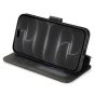 Handytasche für iPhone 18 Pro Max Flipcase Klapphülle mit Standfunktion - Schwarz