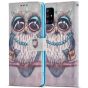 Flipcase für Samsung Galaxy A51 Handytasche mit Eulen Motiv