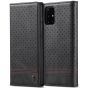 Flipcase für Samsung Galaxy A71 Bookcover Schwarz