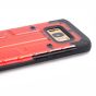 Outdoor Hülle für Galaxy A5 2017 - Rot / Transparent