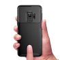 Carbon Hülle für Samsung Galaxy A6 - Schwarz
