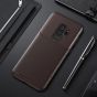 Hülle für Samsung Galaxy S9 Plus Carbon Optik - Braun