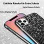 Glitzer Handyhülle für iPhone 11 Pro Max - Schwarz