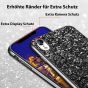 Glitzer Handyhülle für Apple iPhone XR Case - Schwarz