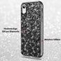 Glitzer Handyhülle für Apple iPhone XR Case - Schwarz