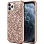 Glitzer Case für Apple iPhone 11 Pro Max Handyhülle Roségold