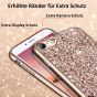 Glitzer Hülle für iPhone 7 - Roségold