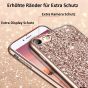 Glitzer Hülle für iPhone 7 - Roségold