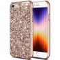 Glitzer Hülle für Apple iPhone SE (2022) Glitter Case Roségold