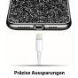 Glitzer Handyhülle für iPhone 11 Pro - Schwarz