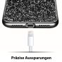 Glitzer Handyhülle für Apple iPhone XR Case - Schwarz