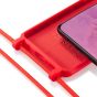 Handyhülle mit Band für Galaxy S10 Plus - Gelb