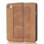 iPhone 6 / 6s Handytasche aus Jeansstoff in Braun