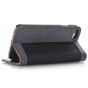 Tasche aus Jeansstoff für iPhone 6 / 6s - Schwarz