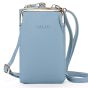 Handybag Umhänge Tasche Flipcase Blau